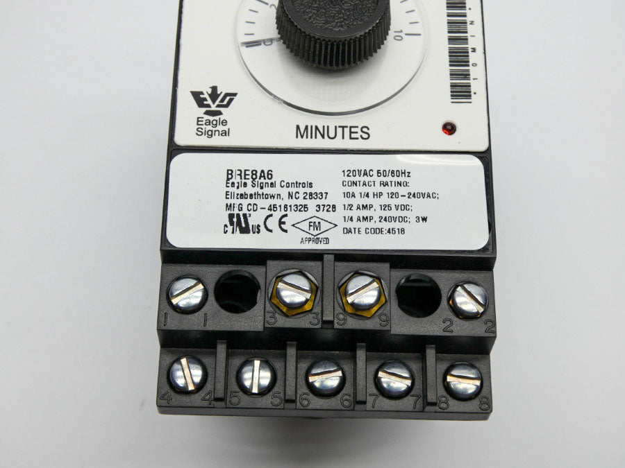 EAGLE SIGNAL BRE8A6 120VAC 10A 10M NSMP