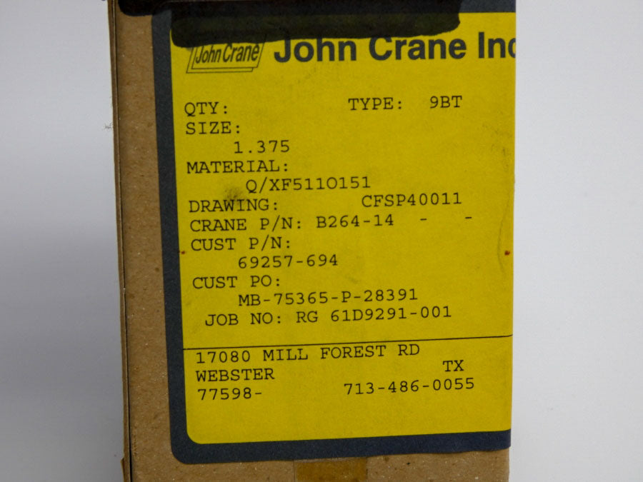 JOHN CRANE B264-14 1.375" NSMP