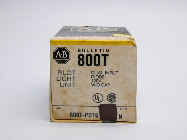 INDUSTRIAL SPARE PART 800T-PD16 SER. N 120V (BK/YL) NSMP