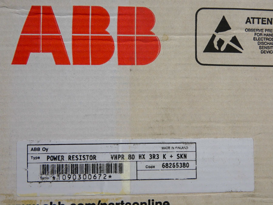 ABB VHPR80HX3R3K+SKN 68265380 NSMP