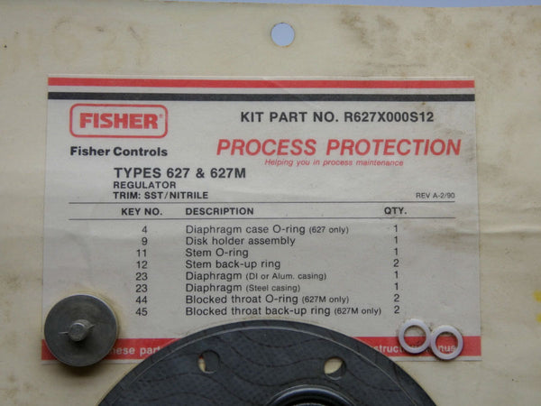 FISHER R627X000S12 (AS IS) NSMP