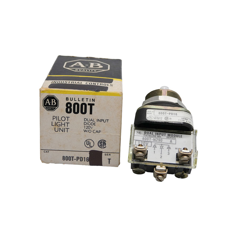 INDUSTRIAL SPARE PART 800T-PD16 SER. N 120V (BK/YL) (AS IS) NSMP