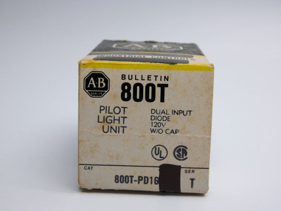 INDUSTRIAL SPARE PART 800T-PD16 SER. N 120V (BK/YL) (AS IS) NSMP