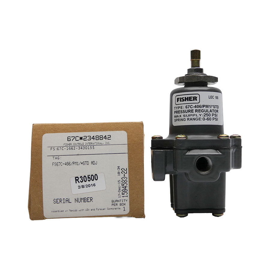 FISHER CONTROLS FS67C-406/PM1/ *STD 0-60PSI NSMP