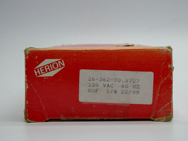 HERION 26-362-70.3727 120VAC 25-150PSI NSMP