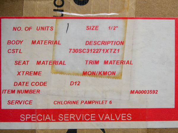 METSO JAMESBURY 730SC312271XTZ1 350-740PSI 1/2" NSMP