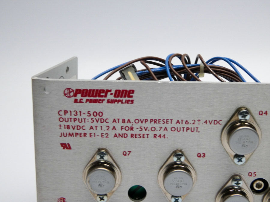 POWER-ONE CP131-500 5VDC 8A (AS PICTURED) UNMP