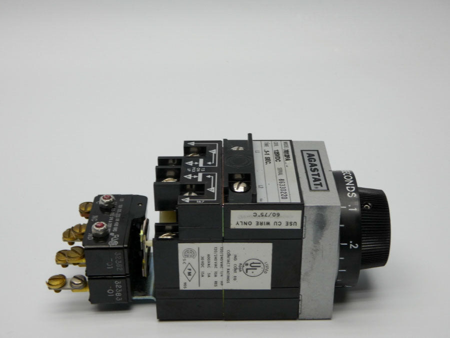 AGASTAT 7012PALL 125VDC .1-1S (AS PICTURED) NSNP