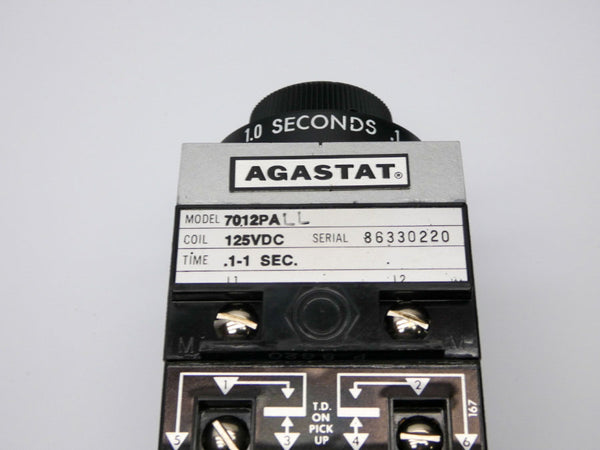 AGASTAT 7012PALL 125VDC .1-1S (AS PICTURED) NSNP