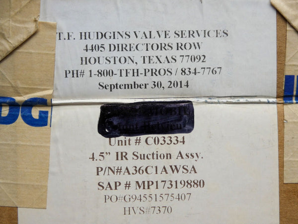 T.F. HUDGINS A36C1AWSA 4.5" NSMP