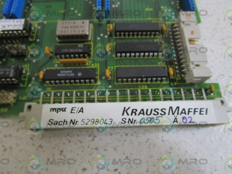 KRAUSS MAFFEI BOARD 5298043 UNMP