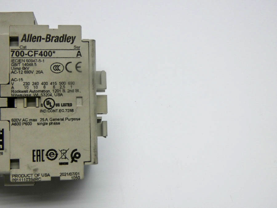 INDUSTRIAL SPARE PART 700-CF400EJ SER. A 24VDC 20A NSNP