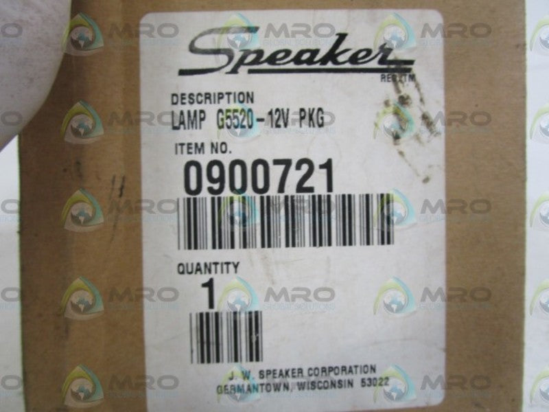 SPEAKER LAMP 0900721 NSMP