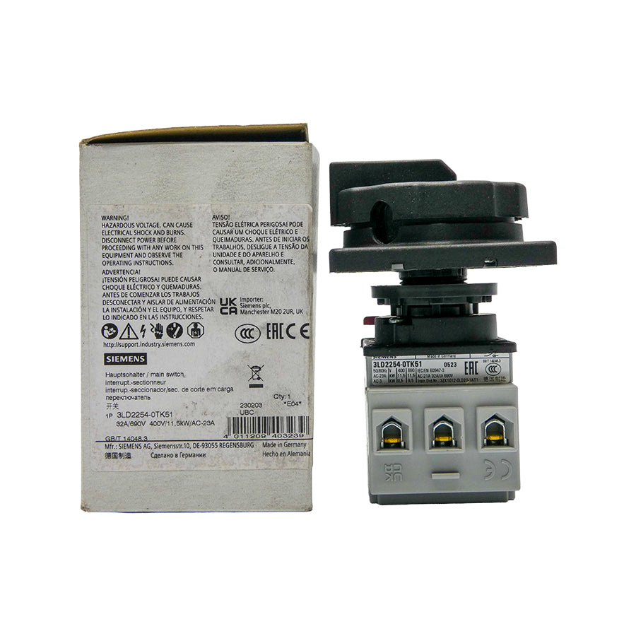 SIEMENS 3LD2254-0TK51 690V 32A NSMP