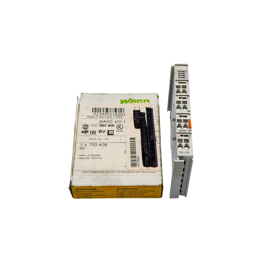 WAGO 750-436 8DI 24VDC NSMP