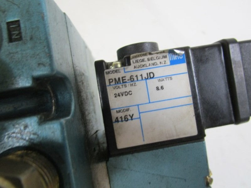 MAC VALVE (2) 914B-PM-611JD W/ PME-611JD UNMP