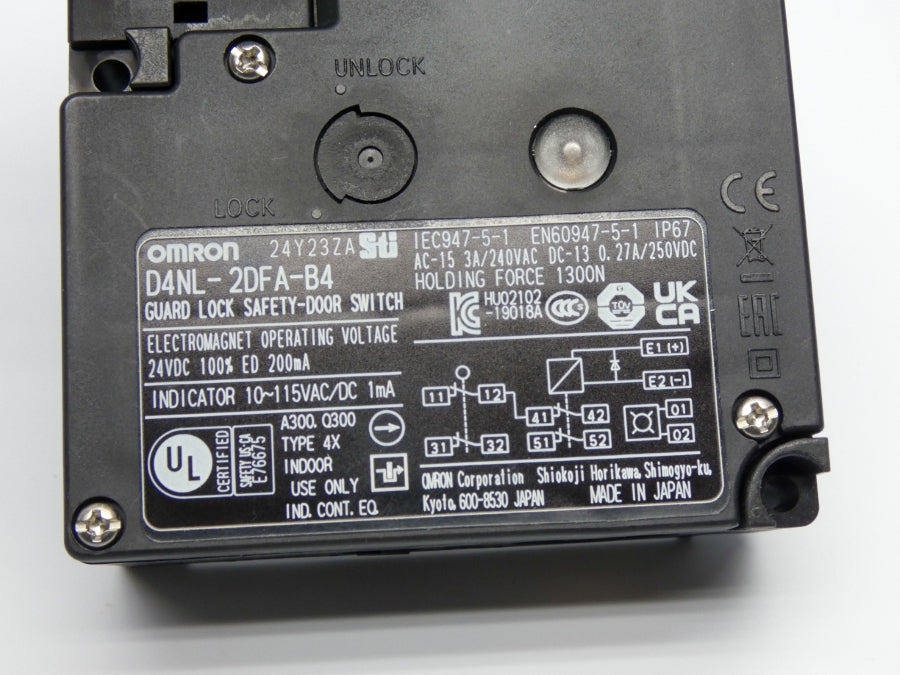 OMRON D4NL-2DFA-B4 250VDC 0.27A NSMP
