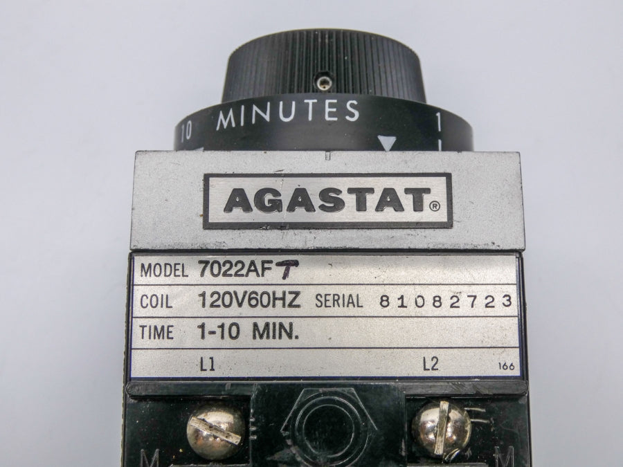 AGASTAT 7022AF 120V 1-10MIN UNMP