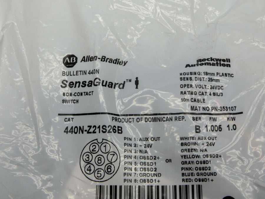 INDUSTRIAL SPARE PART 440N-Z21S26B SER. B F/W 1.005 24VDC NSMP