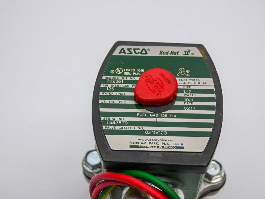 ASCO 8215G23 110/120V 125PSI 1/2" UNMP