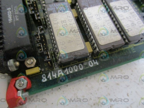 LIEBHERR PC BOARD 814A1000-04 UNMP