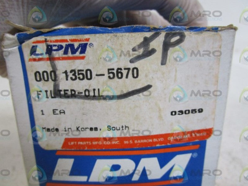 LPM FILTER-OIL 000 1350-5670 NSMP