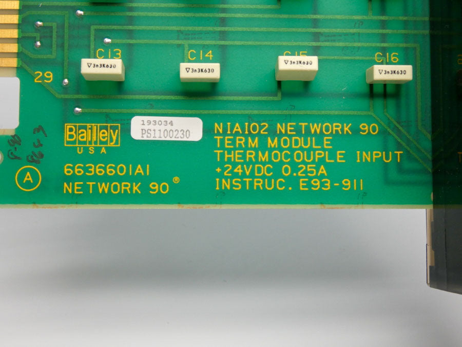BAILEY NIAI02 24VDC 0.25A UNMP