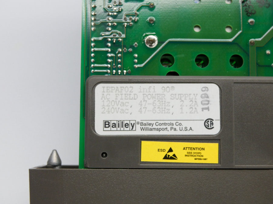 BAILEY IEPAF02 120/240VAC 2.2/1.2A NSNP