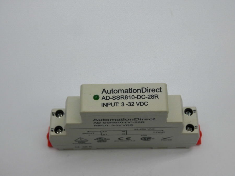 AUTOMATION DIRECT AD-SSR810-DC-28R 3-32VDC 10A NSMP