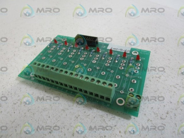 FWC MA5598-A RELAY BOARD  UNMP