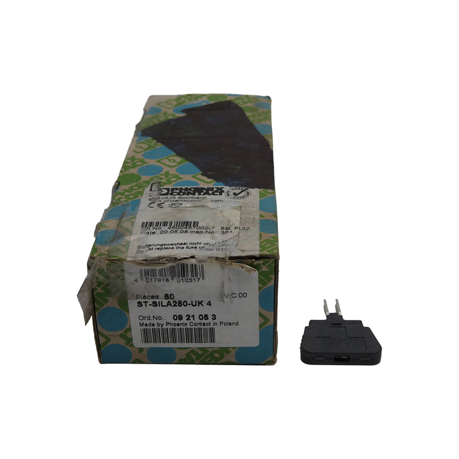 PHOENIX CONTACT ST-SILA250-UK4 0921053 250V 10A (PKG OF 50) NSMP