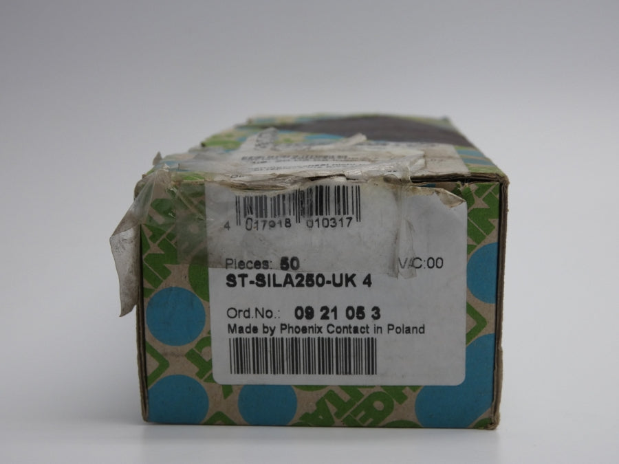 PHOENIX CONTACT ST-SILA250-UK4 0921053 250V 10A (PKG OF 50) NSMP