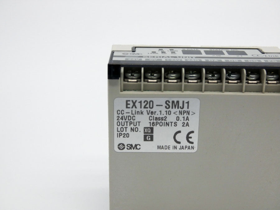 SMC EX120-SMJ1 VER. 1.10 24VDC 2A NSNP