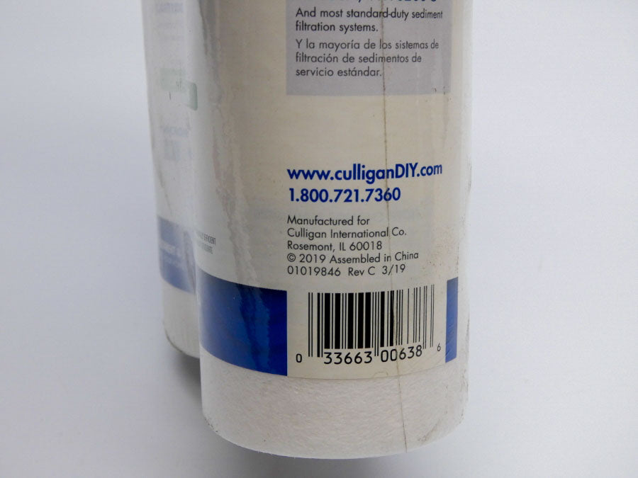 CULLIGAN 01019846 REV. C (PKG OF 2) NSMP