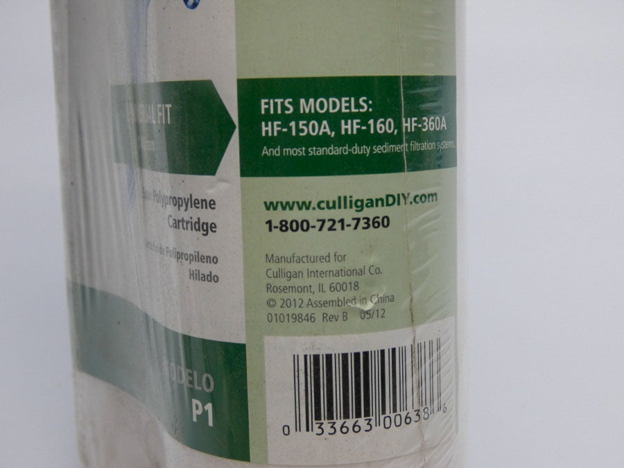 CULLIGAN 01019846 REV. B (PKG OF 2) NSMP