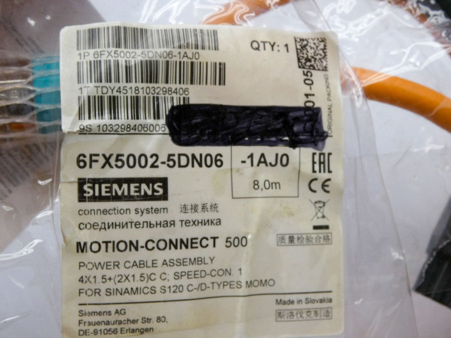 SIEMENS 6FX5002-5DN06-1AJ0 (8.0M) NSMP