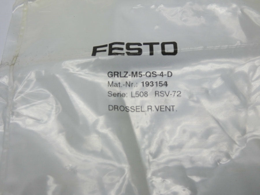 FESTO GRLZ-M5-QS-4-D 193154 NSMP