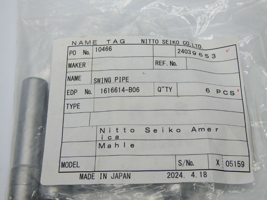 NITTO SEIKO 1616614-B06 (PKG OF 6) NSMP