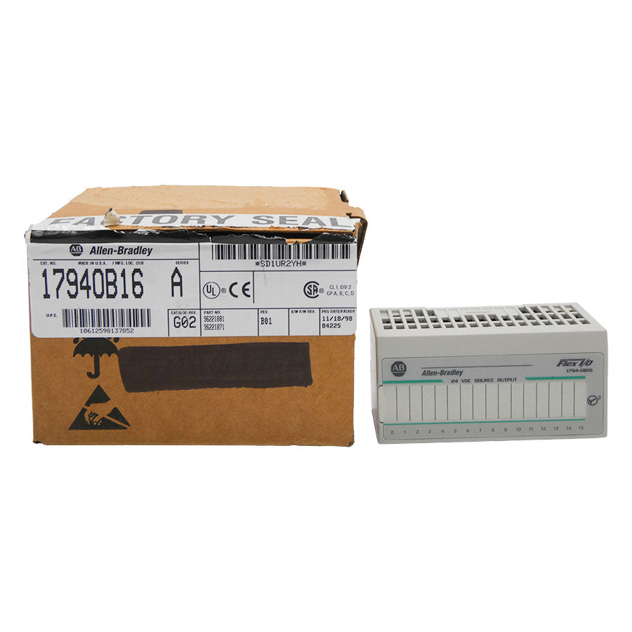 INDUSTRIAL SPARE PART 1794-OB16 SER. A REV. B01 10-31.2VDC NSMP