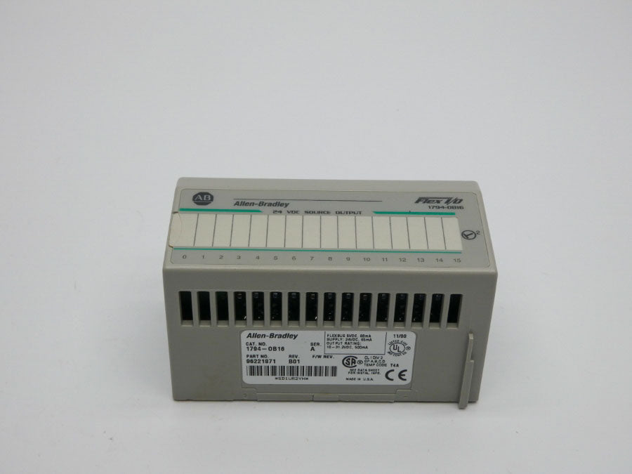 INDUSTRIAL SPARE PART 1794-OB16 SER. A REV. B01 10-31.2VDC NSMP