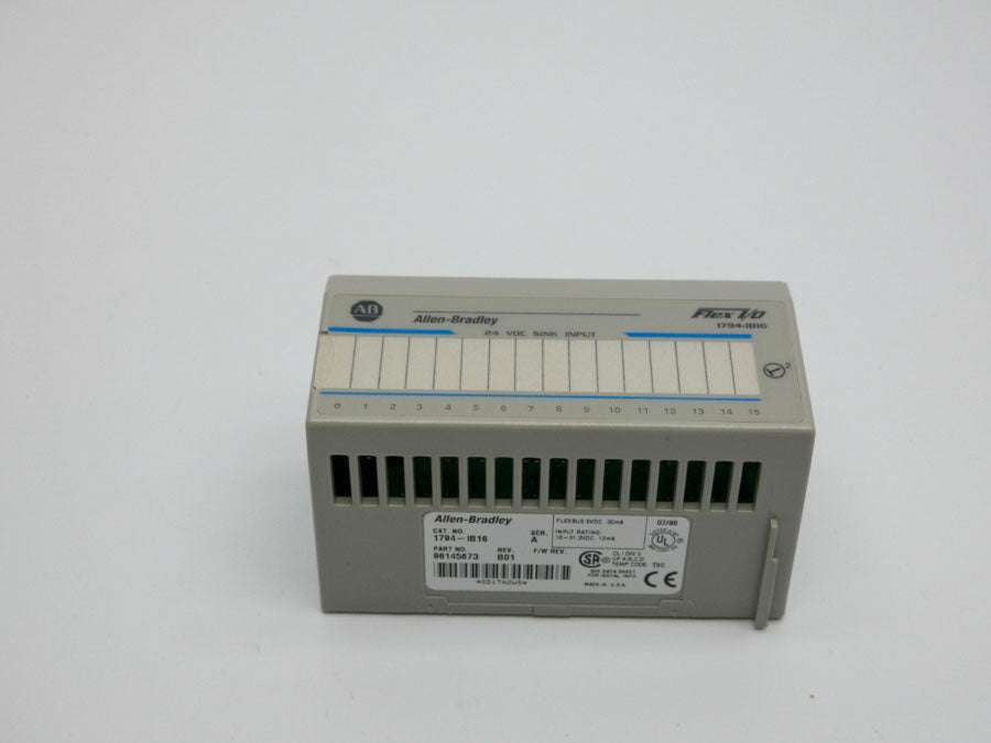 INDUSTRIAL SPARE PART 1794-IB16 SER. A REV. B01 10-31.2VDC NSMP