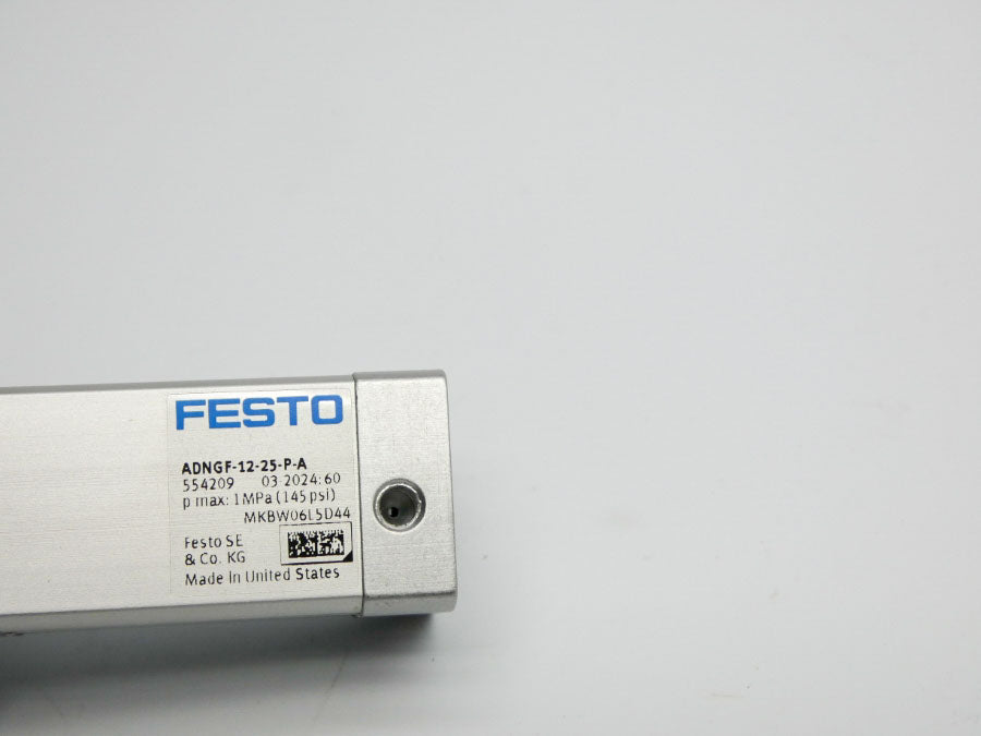 FESTO ADNGF-12-25-P-A 554209 145PSI NSNP