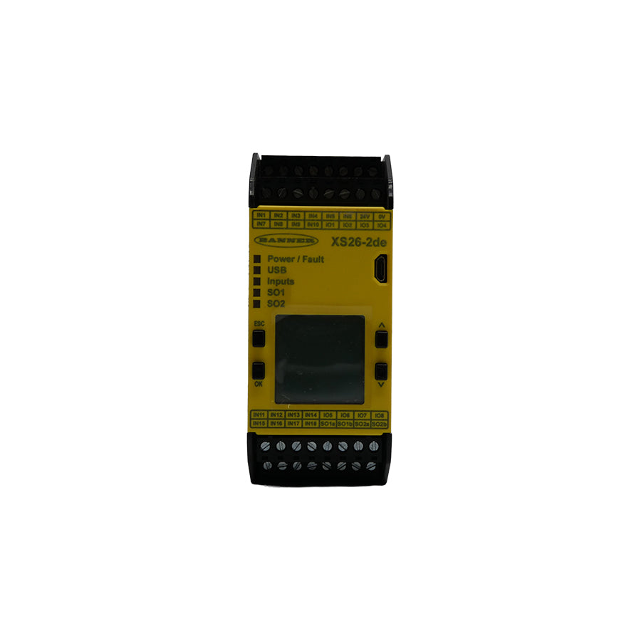 BANNER ENGENEERING XS26-2DE 85064 24VDC 0.5A NSNP