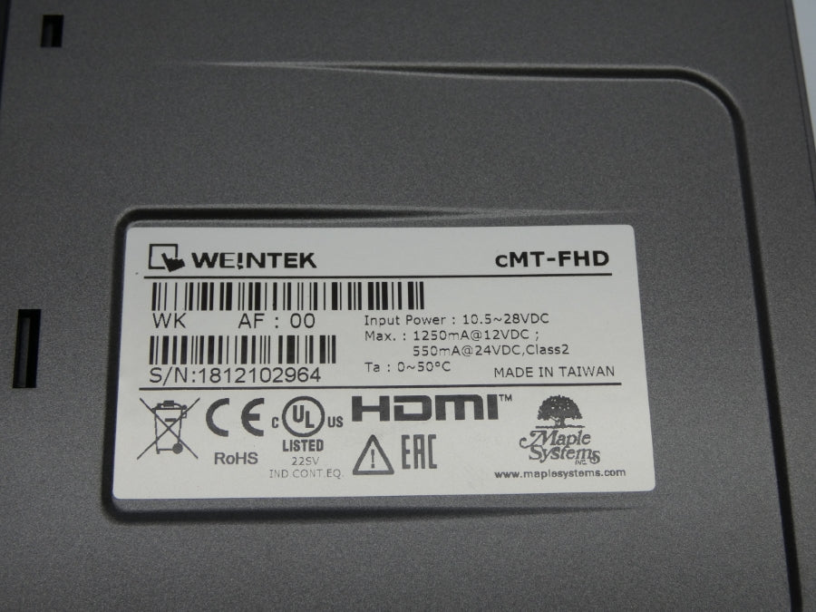 WEINTEK CMT-FHD 10.5-28VDC NSMP