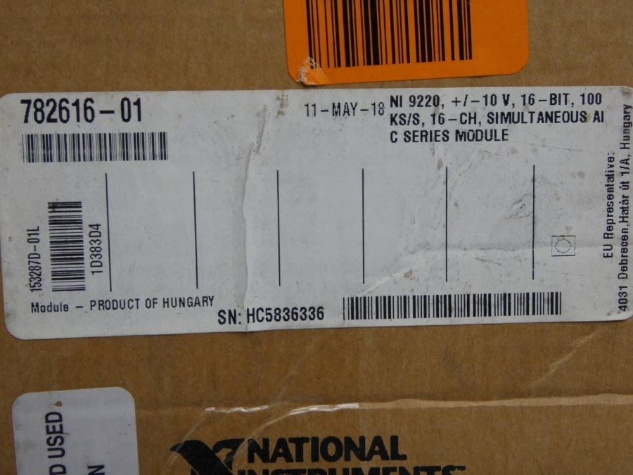 NATIONAL INSTRUMENTS NI9220 782616-01 10V NSMP