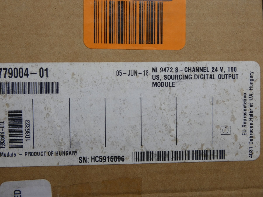 NATIONAL INSTRUMENTS NI9472 779004-01 24V NSMP