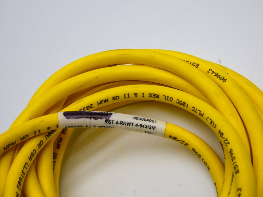 LUMBERG AUTOMATION RST4-RKWT4-643/3M 600004021 NSNP
