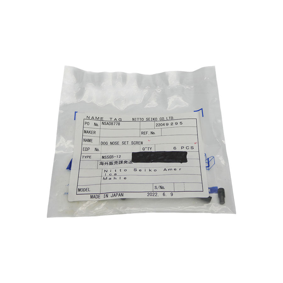 NITTO SEIKO MSSG5-12 (PKG OF 6) NSMP