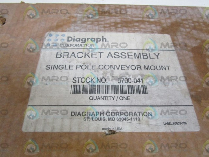 DIAGRAPH BRACKET ASSEMBLY 5700-041  NSMP