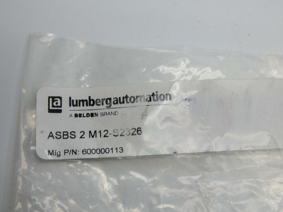 LUMBERG AUTOMATION ASBS2M12-S2326 600000113 NSNP